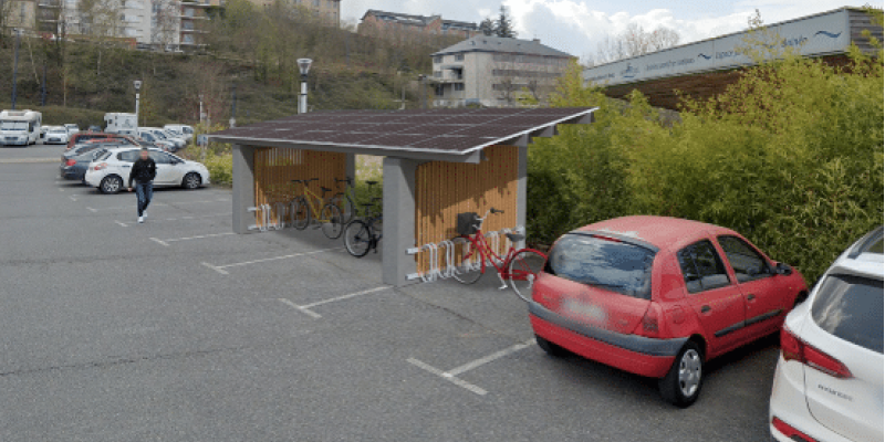 YSIBIKE — Abri vélo solaire